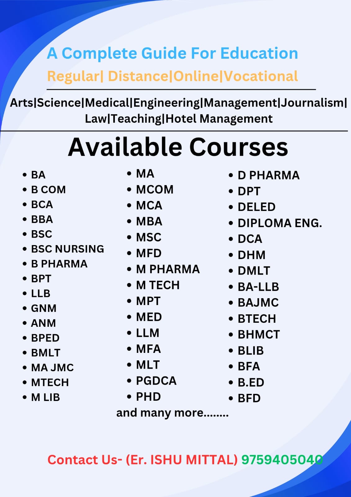 ADMISSION OPEN